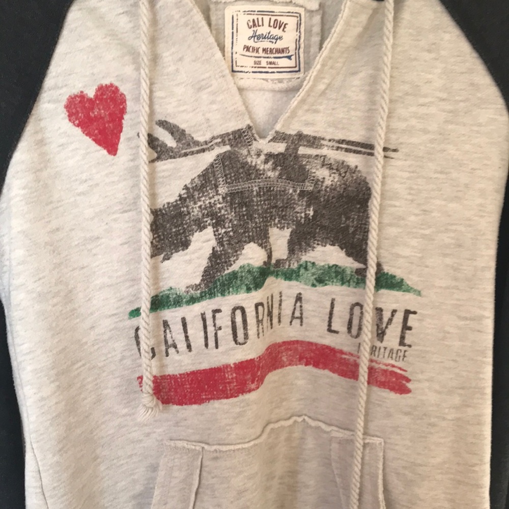 Heritage Cali Love women’s lightweight hoodie